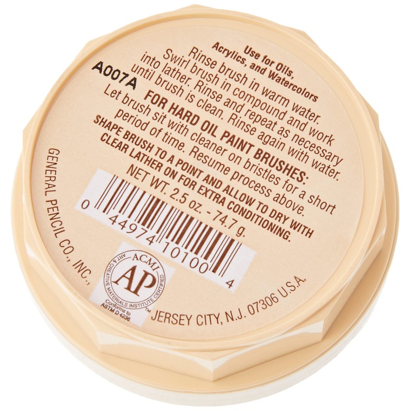 General Pencil Company The Masters Brush Cleaner & Preserver 2.5