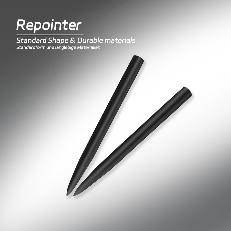 CyeeLife Replacement Steel Dart Points,Length 30mm,15 piece set,Dart accessories,Black