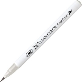 Kuretake Zig Clean Color Real Brush Watercolour Pen - Fog Gray 904