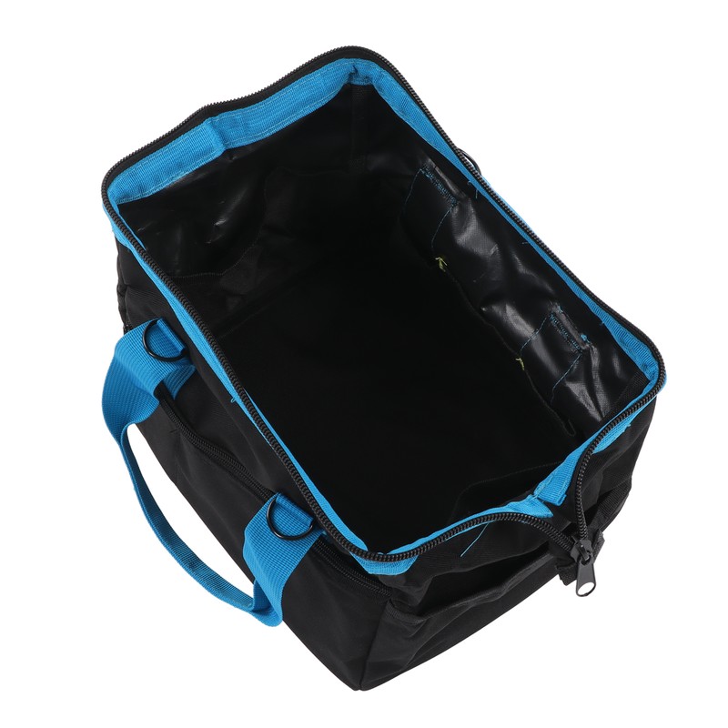 Tool Bag Wide Mouth Large Capacity Waterproof Handbag Oxford Cloth