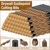 Tondiamo 50 Pcs Drywall Bit Drywall Guide Point Cutting Bits