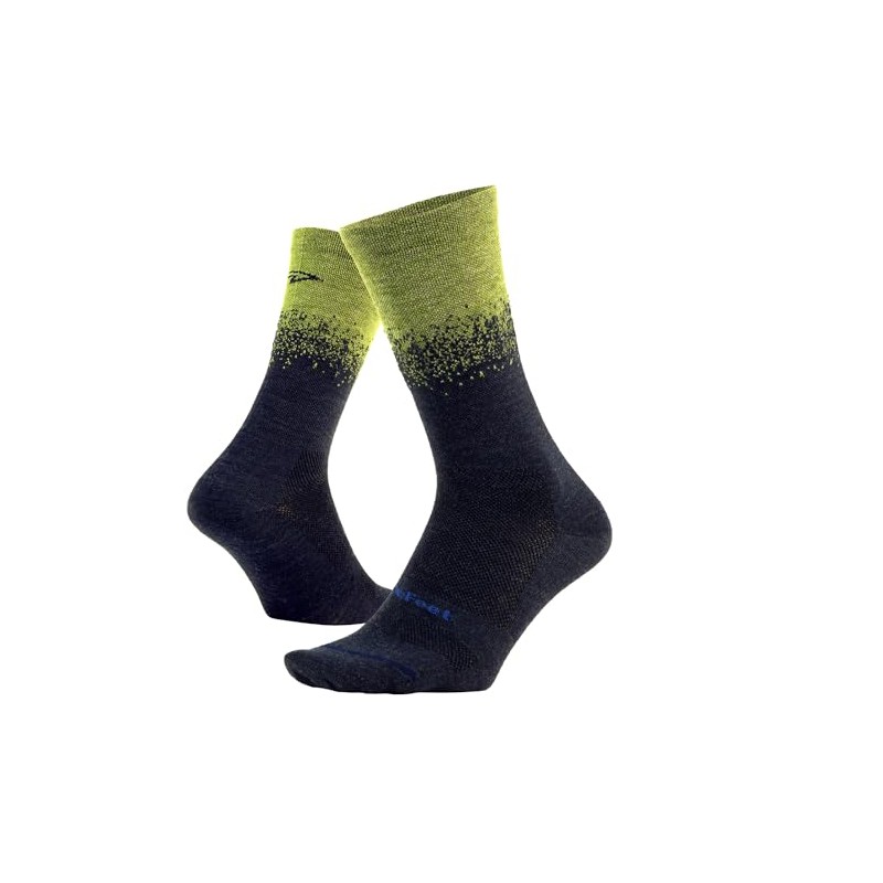 DEFEET Wooleator Pro 6" Faze (Navy/Avocado) Socks