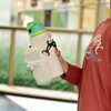 Icesip Water Bottle Holder Bag with Detachable Phone Pocket for
