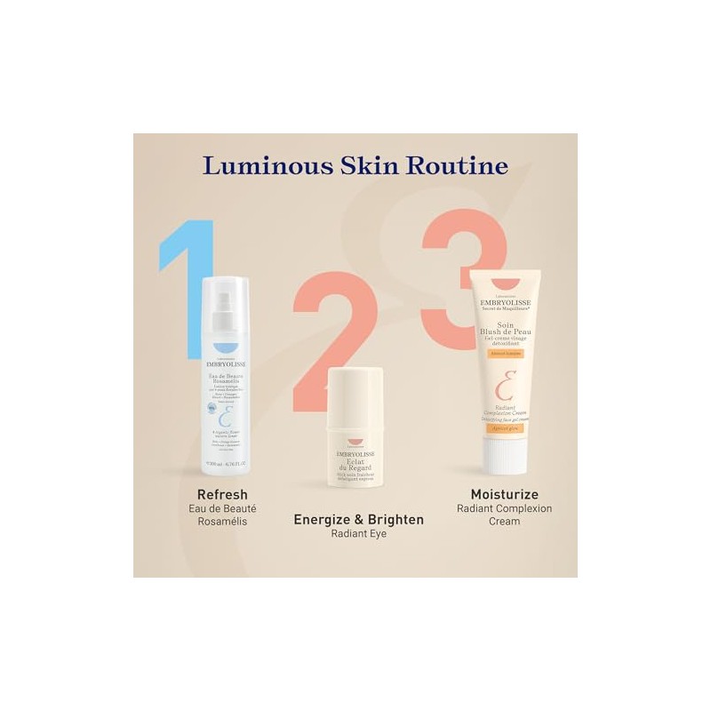 Embryolisse Crema Tez Radiante Hidratante Facial Híbrido Ácido Hialurónico Manteca