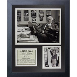 Legends Never Die Adolph Rupp Kentucky Wildcats Collage Photo Frame, 11" x 14"