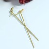 Bessy shop Cocktail Picks, Pack of 100 Knotted Skewers, Bamboo