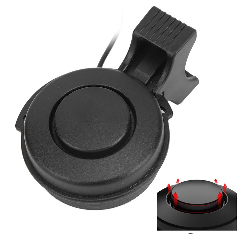 Black Fashionable Appearance Single Sound Extraordinary Fixed Freely Bicycle Charging
