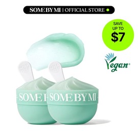 [SOME BY MI] Vegan PDRN Spirulina Sherbet Mask (1g*10ea) - Cooling Routine for Summner Makeup - Soothing Modeling Mask - Cryo Mask - Korean Skin care:_Duo