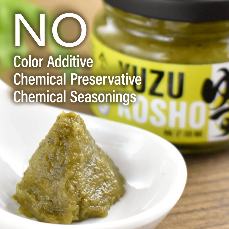 chaganju Yuzu Kosho Pepper Paste, Spices and Seasonings, Japanese Seasoning,