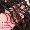 Goddess Faux Locs Crochet Hair 18Inch 7Packs Bohemian Goddess Locs