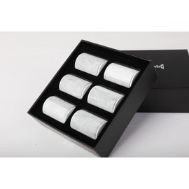 la Farabi - Carbon Water Filter For Sink Faucet Water Filter Cartridge 6pcs for Kitchen Sink Filter Bathroom Sink Water Filter Replacement Filter Water Purifier for Sink Chlorine Purifiers