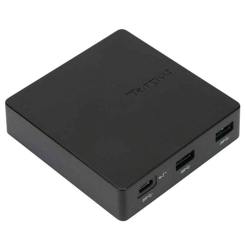 Targus USB-C Universal Alt-Mode D412 Travel Dock, Black (DOCK412EUZ)