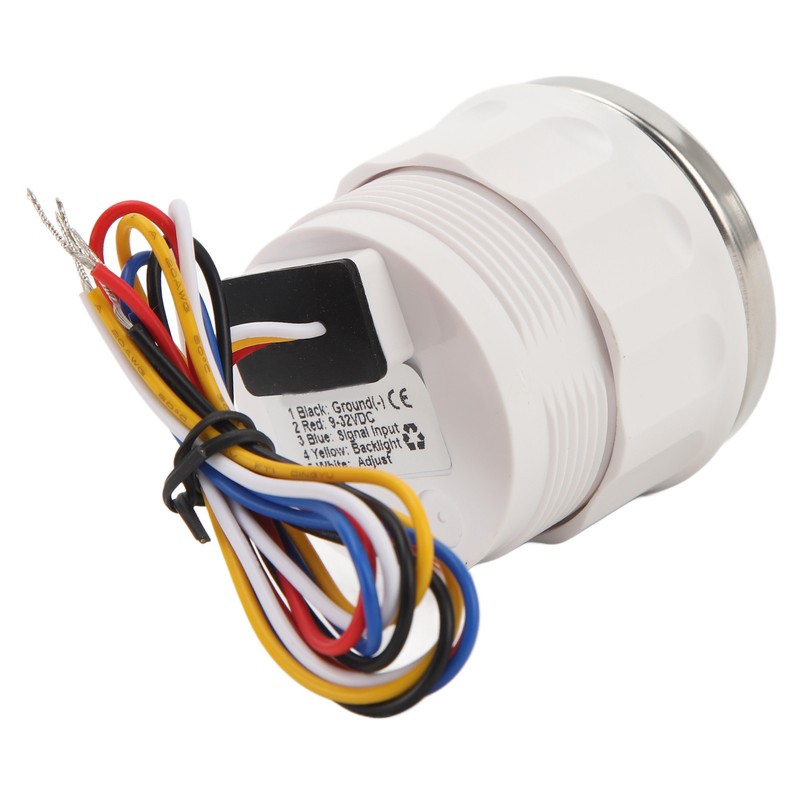 DC9‑32V 52MM Marine Fuel Gauge 240‑33 Ohm Universal Digital Fuel