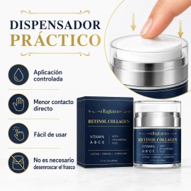 Crema Antiarrugas 50ml, Con Retinol Y Ácido Hialurónico