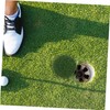 Kisangel Golf Hole Cup Cover Durable Plastic Golf Practice Cup