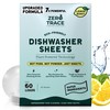 Zero Trace Dishwasher Detergent Eco-Friendly Sheets for Dish Washing -