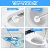 50 Count Disposable Toilet Wand Refills Suitable for Clorox, Compatible