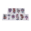 20pcs Temporary Tattoos Stickers Waterproof Long Lasting Flower Fake Tattoo