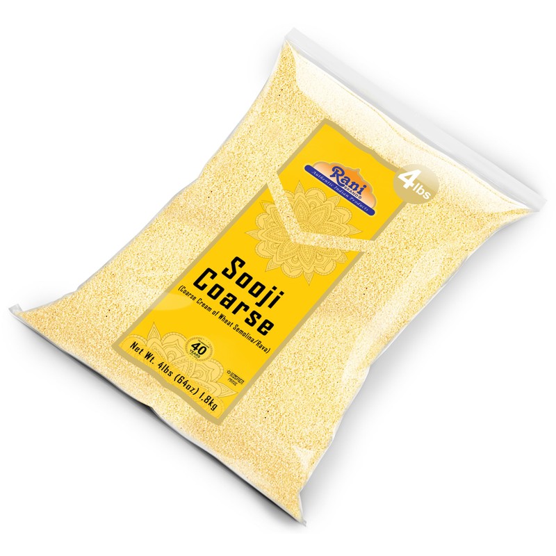 Rani Sooji Coarse (Farina, Suji, Rava, Rawa, Wheat Semolina) Flour