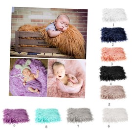 HAPINARY Infant Photo Blanket Newborn Photography Blanket Winter Blankets for Babies Baby Photography Mat Newborn Shooting Equipment Photo Mat for Newborn Ripple Carpet Toddler