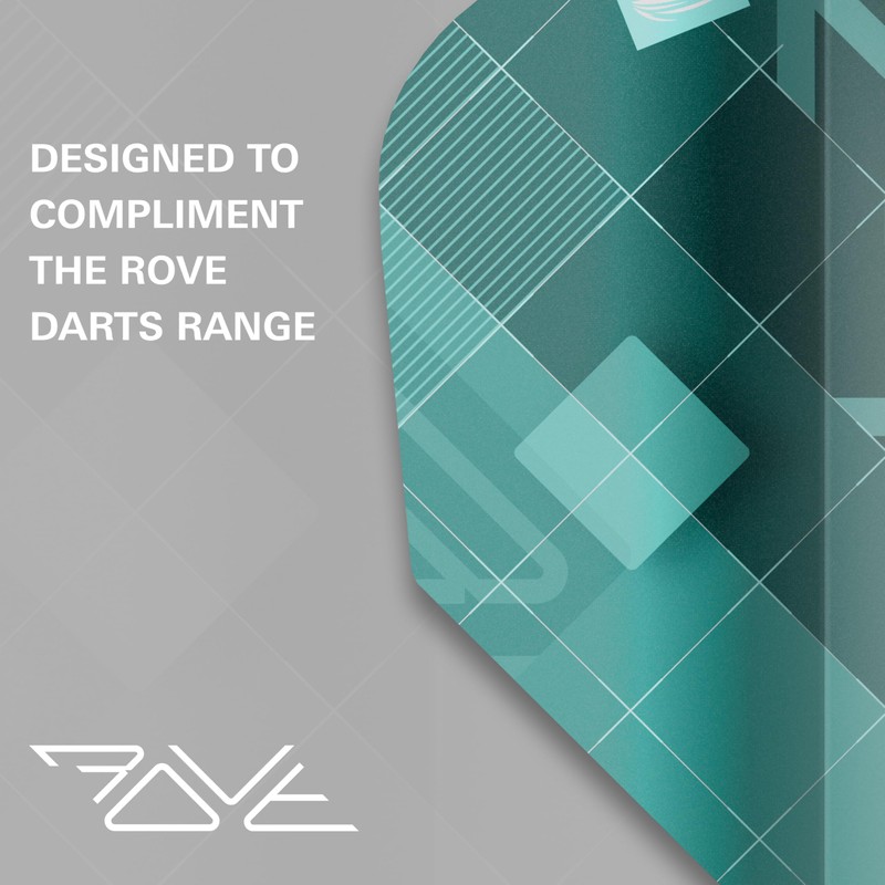 Target Darts Rove Pro Ultra Dart Flights, Pack of 9