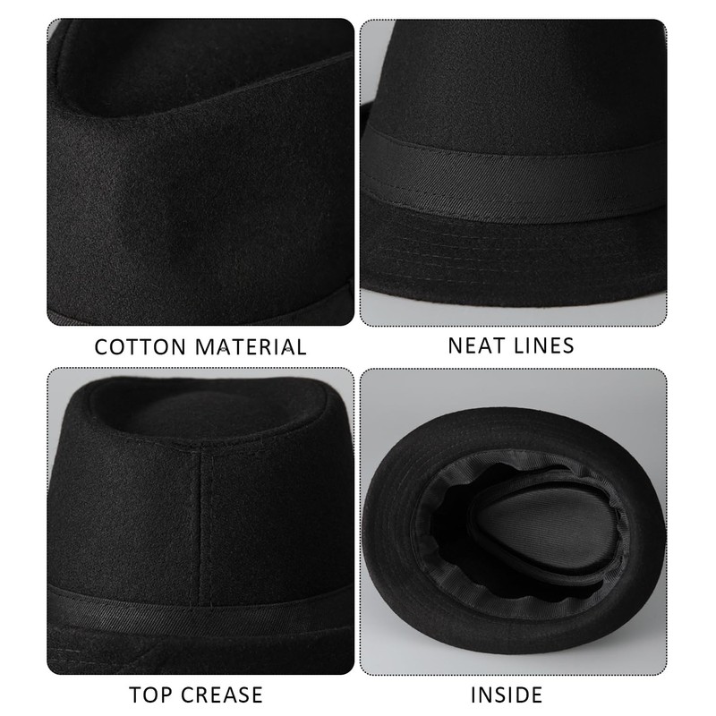 EHDWXVZM 1 x Men's Hat, 1 Pair of Finger Guards,
