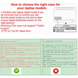 Alapmk Protective Case for Dell Inspiron 14 2-in-1 7430 7435/Inspiron 14 5435 5430/Inspiron 14 Plus 7430 & ThinkPad T14s Gen 4/ThinkPad T14 Gen 4/ThinkPad P14s Gen 4 14",Starry Night