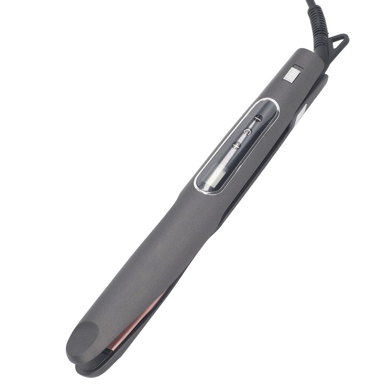 2 in 1 Hair Straightener Curler Twisted PTC Heating LCD