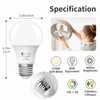 evelor A19 LED Light Bulbs,60 Watt Equivalent Soft White 2700K
