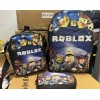 Roblox Backpack Roblox 3 Piece Backpack 17 Inch Casual Travel