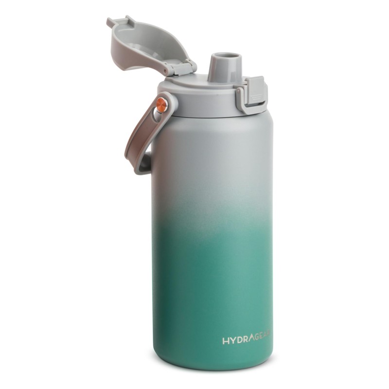 Hydragear Alpine Insulated Stainless Steel Bottle with Leak-Proof Flip Lid