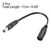 sourcing map Adaptor Connector Converter 5.5 x 2.1 mm to