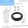 NSNIBEIGE 34122 RV Toilets Vacuum Breaker Kit, Toilets Water Valve