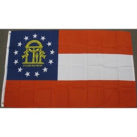 Home Comforts 3x5 Georgia State Flag Ga New Flags USA Us Banner F236