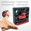 Flexmam 6-Piece Dowel Maker Jig Kit, Metric 8 mm to