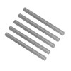 5Pcs Long Rod Nut Hex Coupling Straight Bar Stainless Steel