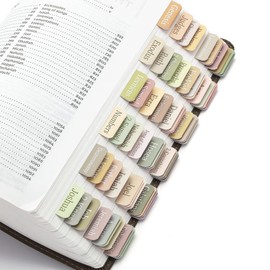 Etiquetas de la Biblia, Etiquetas de índice de la Biblia, Etiquetas de libros de la Biblia, Etiquetas en adecuadas para varias etiquetas de libros de la Biblia de fuentes grandes
