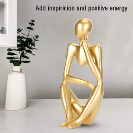 Desktop Golden Statue DIY Craft Decoration Gift Collection