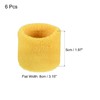 PATIKIL 6PCS 8x5cm Sport Wristbands Cotton Terry Cloth Absorbent Sweatband