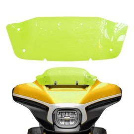 Xitqiooo 7" Green Windscreen Windshield Compatible with Harley Davidson Tuoring CVO Street Glide FLHXSE 2023 2024 FLHX/I 2024 for 2023 2024 Road Glide Accessories