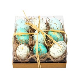 Hanging Ornaments, Easter Eggs for Crafts and Party Decorations, Home Decor(Easter Eggs Set of 12)
