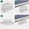 YAYODS 12PCS Aluminium Solar Panel Z Mounting Brackets, Silver Metal