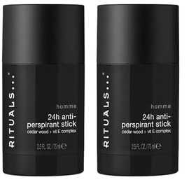 RITUALS Homme 24H Anti-Perspirant Stick, 75 ml (Packung mit 2)