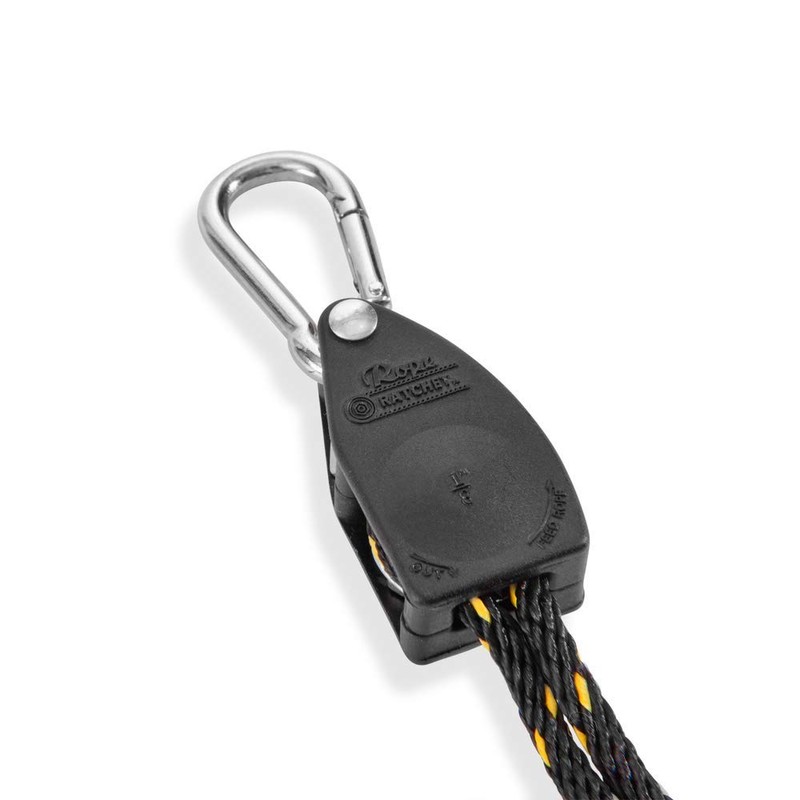 Rope Ratchet 10000 Light Hanger - 1/8" Ratchet with Carabineer