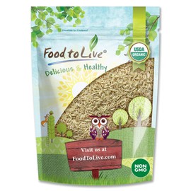 Food to Live Organic Brown Jasmine Rice, 3 Pounds – Non-GMO, Whole-Grain Rice, Long-Grain Variety, Non-Irradiated, Kosher, Vegan. Rich in Fiber. Perfect for Curries, Pilafs, and Desserts