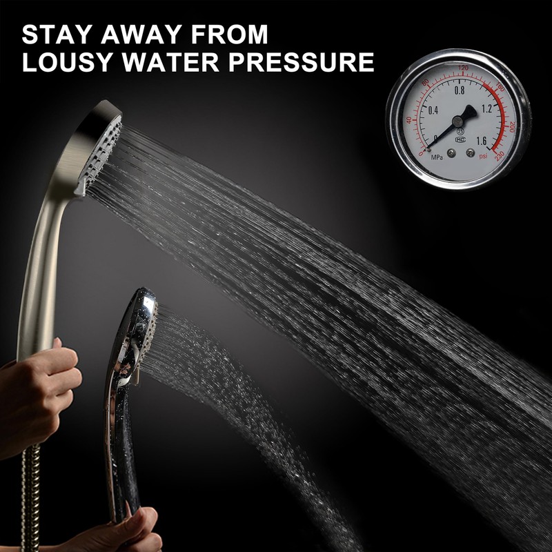 YOO.MEE High Pressure Handheld Shower Head with Powerful Shower Spray