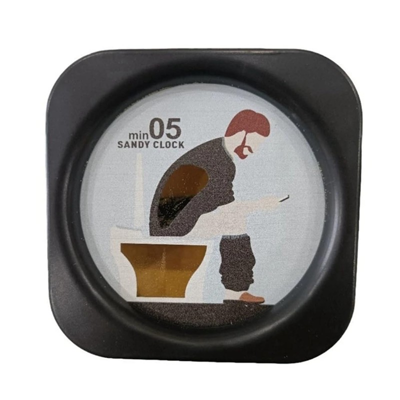 Sand Clock - Funny Stocking Stuffers for Men - Black