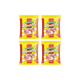 Squashies Drumsticks Sharing Bag Bundle - Original Raspberry & Mik Flavour - 4 x 120g Bags