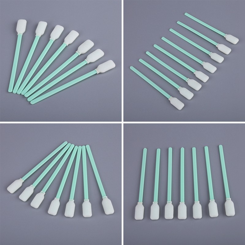 50pcs/set Craft Foam Tip Cleaning Sponge Swab Stick Dyeing Painting