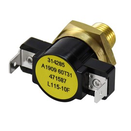 Funmit 471587 115-degree Fahrenheit Hi-Limit Thermostat Replacement for Pentair MiniMax Pool and Spa Heater NT STD 200 250 300